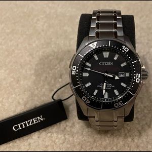 Citizen Eco-Drive Men’s Promaster Diver Super Titanium Bracelet Watch 44mm